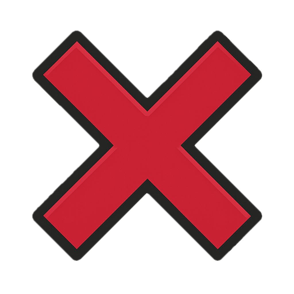 Red X